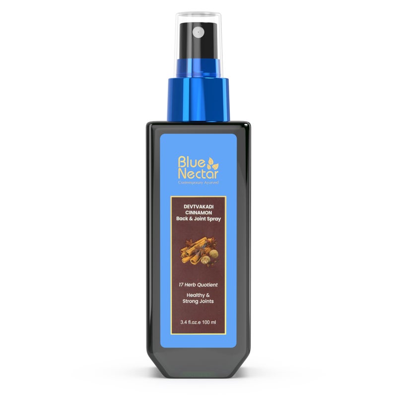 Blue Nectar Spray with Clove Cinnamon Comfort for Back Leg Knee Joint Quick Comfort 17 Herbs 338 Fl Oz